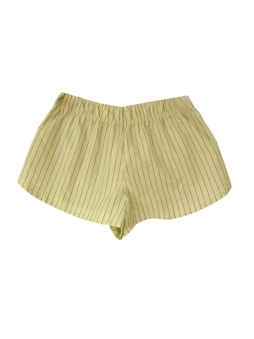 New ZARA Striped Lounge Shorts With Pockets